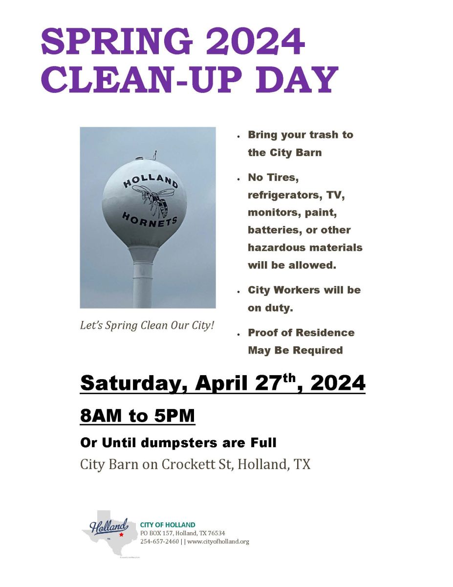 Spring 2024 Clean Up Day